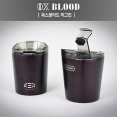 옥스블러드 더블 머그컵 304스텐 이중 진공 보온 보냉 300ml