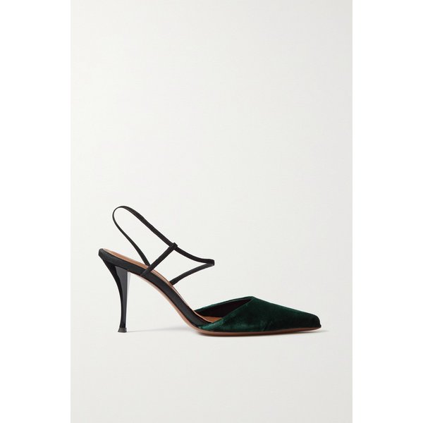 탱그라 스웨이드 트림 벨벳 펌프스 1647597310543654
