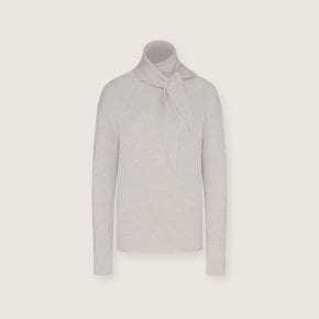 [공식] 헬렌카민스키 이브 스카프 넥 니트 탑 LXWRNT00030
