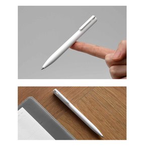정품 9.7g 뉴트럴 0.5mm 중성펜 펜뚜껑 일체형 고정밀 스프링펜촉 심플한 디자인