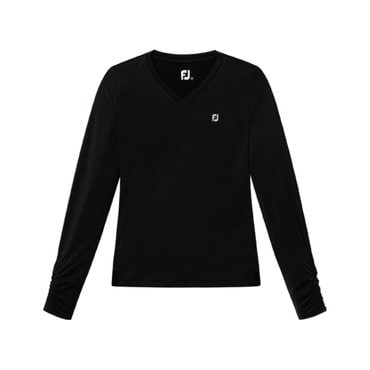 풋조이 골프긴팔티 CQK FKJWT7102 KR 23FW V NECK BASELAYER WN