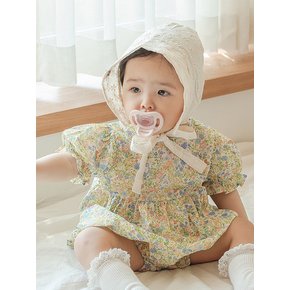 숲속에 귀여운 친구 - 아기 반팔 바디슈트