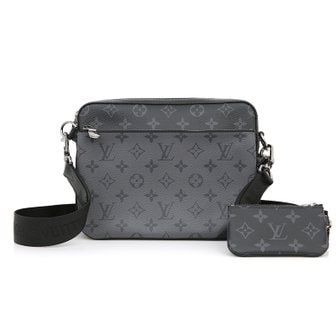 LOUIS VUITTON [중고명품] 루이비통 모노그램 이클립스 트리오 메신저 크로스백 M69443