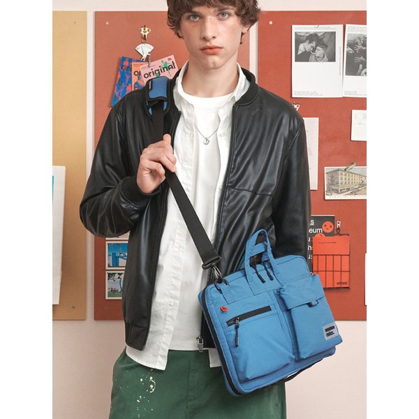 Briefit laptop case slim bag_Blue