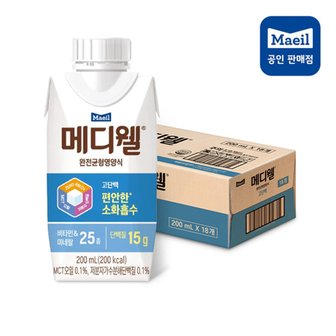  [메디웰] 고단백 TPA 200ML 18팩