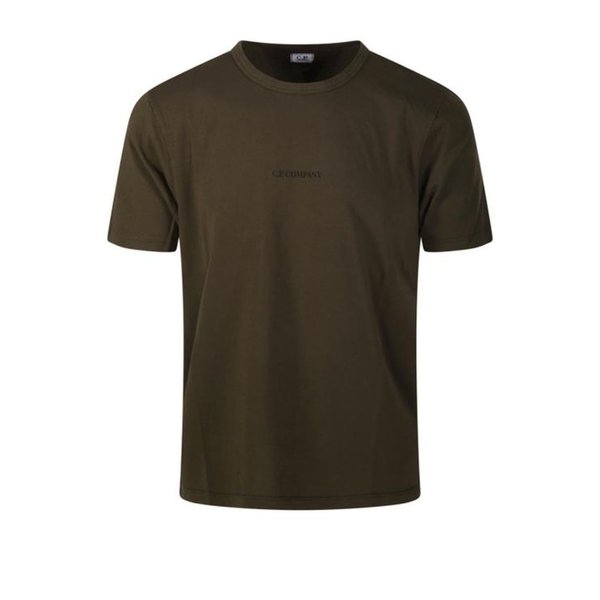씨피 컴퍼니 반팔 티셔츠 18CMTS085A 005431G 683 IVY GREEN DOM