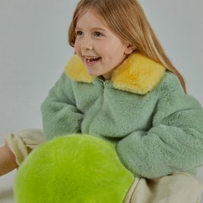 BETTY COLLAR HALF KIDS COAT _P348912610