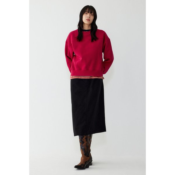 랩디테일 데님 스커트 9105462C02099