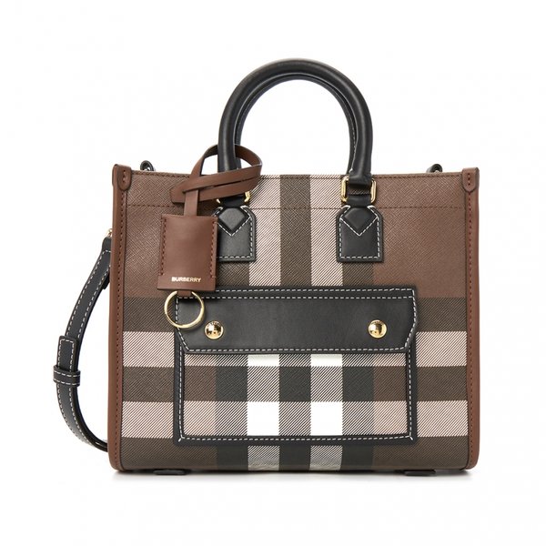 [부산점] 프레야 체크 여성 토트백 MN FREYA TOTE 8069661