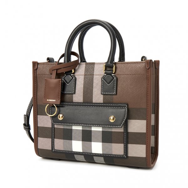 [부산점] 프레야 체크 여성 토트백 MN FREYA TOTE 8069661