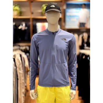 노스페이스 [부산점] 남여공용 에코 블루 웨이브 긴팔 집업 NJ5JP05B