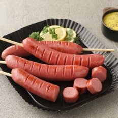  [푸딩팩토리] 링컨 소시지 꼬치 1kg (10ea) 칼집소시지 소세지꼬치 국산돈육 핫바