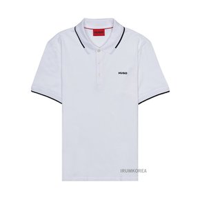 SS25 남성 자수 로고 폴로 티셔츠 50467344 100 114256