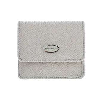 이스퀘어 4841787 Dolce  Gabbana Sleek Leather Condom Case Mens Wallet