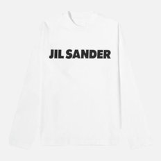 (여성) 질샌더 프린트 로고 긴발 티셔츠 J02GC0107 J45047 102