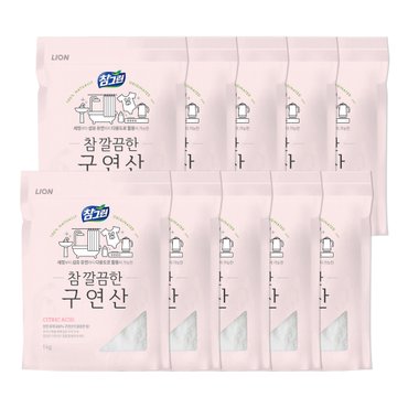  참그린참깔끔한구연산소다1KG x 10개