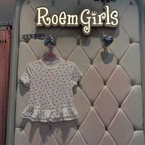 DP01 여른 하트 골지 티셔츠 려룸 하트 골지 티셔츠  RGRA2663P (S49793309)