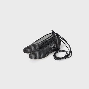 EENK String Mesh Heels  - Black