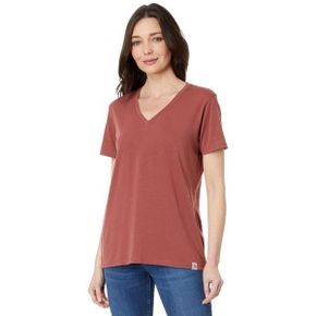 4135209 Carhartt Relaxed Fit Lightweight Short Sleeve V-Neck T-Shirt 70849938