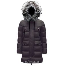 [MONCLER]아프로티 퍼 여성 패딩 APHROTI BLACK