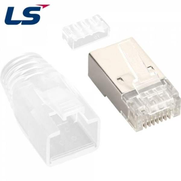 LS전선 CAT.7/CAT.6A STP RJ-45 플러그(100개) LS-MP-SC-RJ45-TR-B4 - SSG.COM