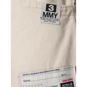 24 FW 미하라 야스히로 여성 Huge 디테일 로우라이즈 와이드 진 80I TXV007 TP716070818