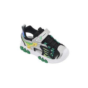 다이노솔즈 정글 티라노 샌들 키즈 그린