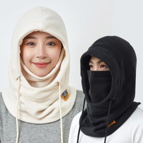 여자 넥 방한템 유니섹스 남자 마스크 플리스 후디 워머
