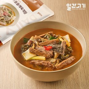 일간고기 진한 얼큰 차돌들깨육개장 700g 3팩