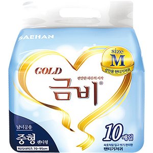  금비 팬티형기저귀 중형 80매