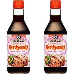 키코만 데리야끼 마리네이드 소스 Kikkoman Teriyaki Marinade Sauce 15oz 2개