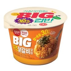 CJ 햇반 컵반 BIG 치즈닭갈비덮밥 313g