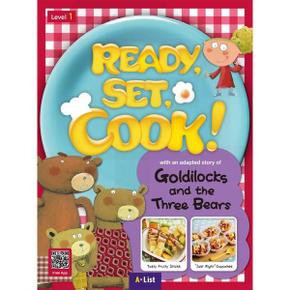 [A List] Ready, Set, Cook! Level 1: Goldilocks and the Three Bears SB+WB (with QR)