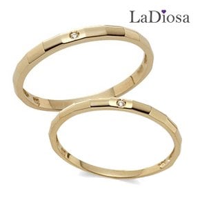 14K 커플링 세트 G14B-540OR 남녀한쌍
