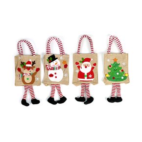 크리스마스 선물가방 핸드백 (4종 세트)