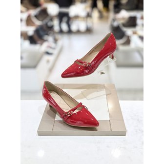 미소페 [시흥점] 여성 4센티 애나멜 발등띠 펌프스 (712531002)