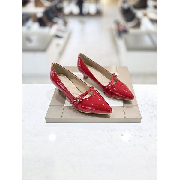 [시흥점] 여성 4센티 애나멜 발등띠 펌프스 (712531002)