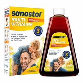 [해외직배송] 사노스톨 무설탕 멀티 비타민 460ml