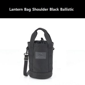 그레고리 숄더백 Lantern Bag Shoulder Black Ballistic 08J09349