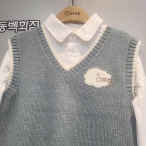 치크 DP01 그래픽 포인트 조끼  CKVK2411B (12414531)