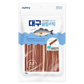 조이펫 대구 슬림스틱 오리고기 강아지간식 70g