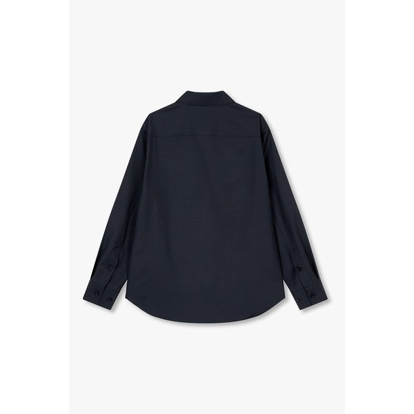 히든버튼 울 셔츠 9105421C01056