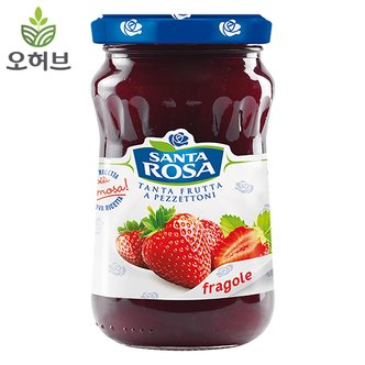 오허브 산타로사 딸기잼 350g 과일잼 스트로베리