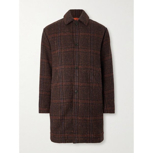 어 카인드 오브 가이즈 마나스 체크 울 트위드 코트 패디드 퀼티드 쉘 라이너 46376663162898294