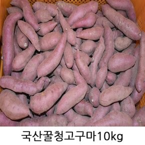 10kg 국내산 꿀청고구마 다이어트 식단 식사대용 한끼 탄수화물 단백질 달콤한맛