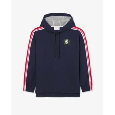 라코스테 (여성) 25SS MIF 로고 후드 스웻셔츠 SF9609-55G 166 (네이비)