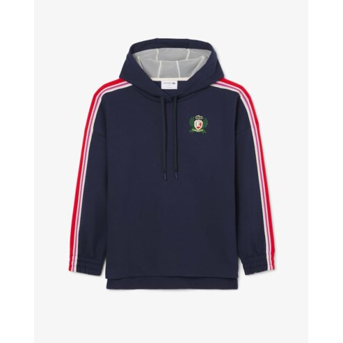 라코스테 (여성) 25SS MIF 로고 후드 스웻셔츠 SF9609-55G 166 (네이비)