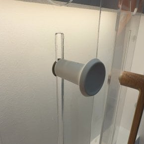 구바르프 손잡이 화이트 303.364.35 21mm 방문손잡이 문손잡이