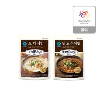 청정원 [주행쇼]  호밍스 남도추어탕/도가니탕 450g 2종 골라담기