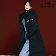 [24F/W] (장원영 롱 다운) DUW24537 STELOL S (스테롤 S) 블랙 UNI윈드스타퍼 롱 다운 자켓 (Z1)